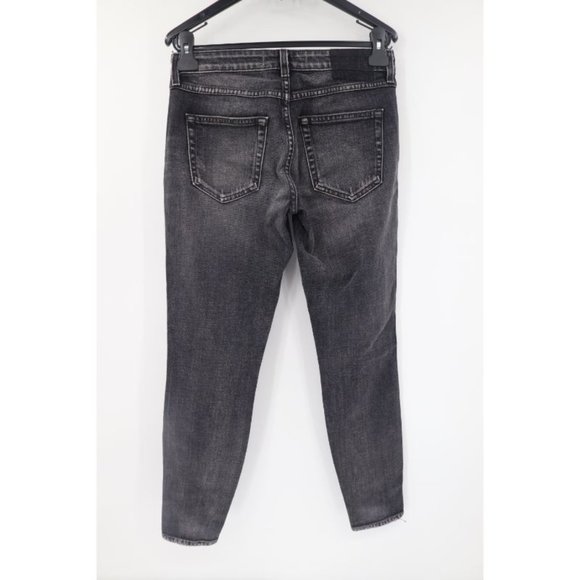 Amo women's 26 distressed twist in vixen wash destroy skinny jeans cotton‎ blend - Picture 5 of 11